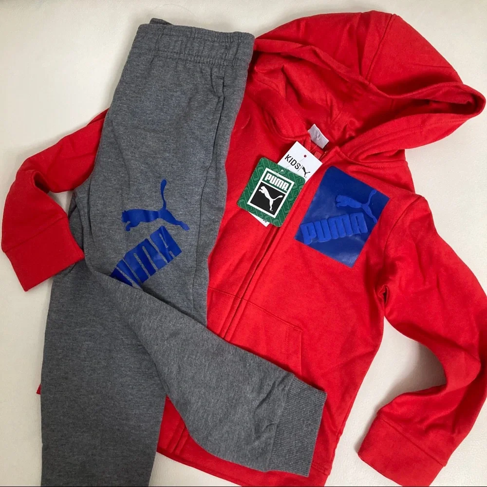 Puma warm hoodie pants set 2200 - Picture 4 of 5